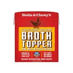 Stella & Chewy's Broth Wet Topper For Dogs Case Of 12
