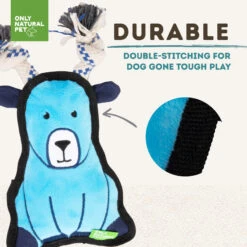 Only Natural Pet Mountain Friends Recycled Plush Dog Toys 30 Only Natural Pet Mountain Friends Recycled Plush Dog Toys -Cat And Dog Pet Supply Store GertrudetheGoatMountainFriendsPlushDogToyDurable