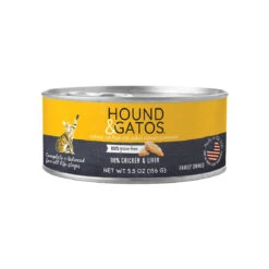 Hound & Gatos Canned Cat Food -Cat And Dog Pet Supply Store HG CatCan ChickenChickenLiver rgb