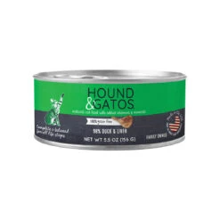 Hound & Gatos Canned Cat Food -Cat And Dog Pet Supply Store HG CatCan Duck rgb