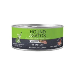 Hound & Gatos Canned Cat Food -Cat And Dog Pet Supply Store HG CatCan Lamb rgb