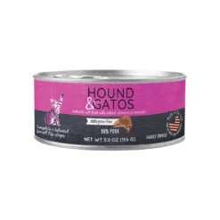 Hound & Gatos Canned Cat Food -Cat And Dog Pet Supply Store HG CatCan Pork rgb
