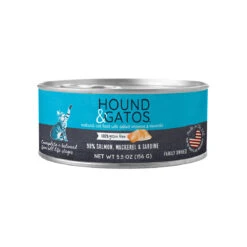 Hound & Gatos Canned Cat Food -Cat And Dog Pet Supply Store HG CatCan SalmonMackerelSardine rgb