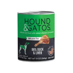 Hound & Gatos Canned Dog Food 20 Hound & Gatos Canned Dog Food -Cat And Dog Pet Supply Store HG DogCan Duck rgb