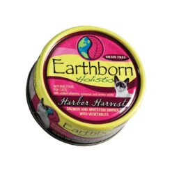 Earthborn Holistic Grain-Free Wet Canned Cat Food -Cat And Dog Pet Supply Store Harbor Harvest 5.5 oz Can Top