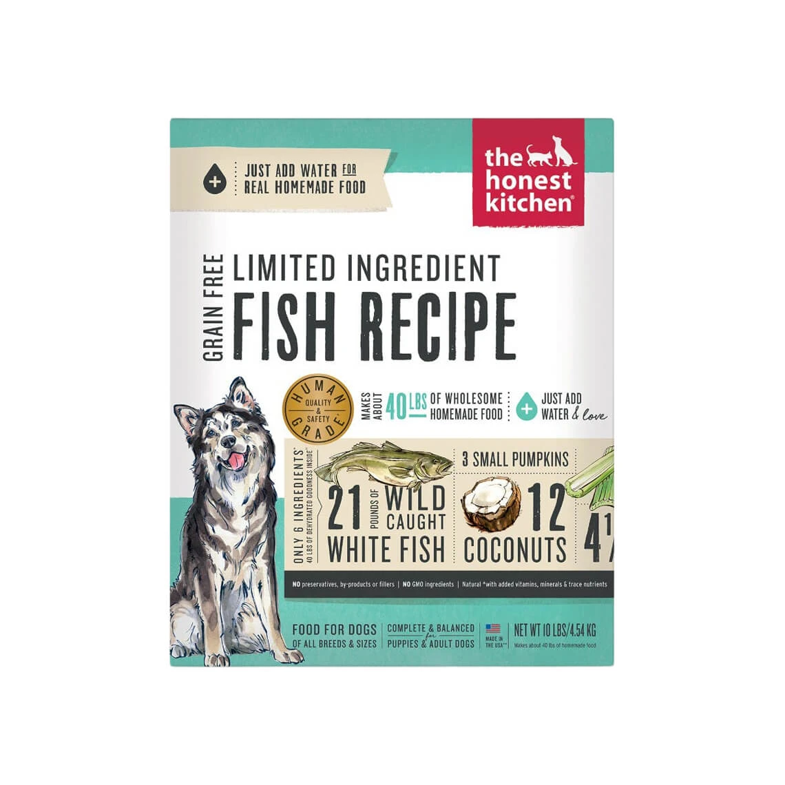 The Honest Kitchen Grain Free Limited Fish Dehydrated Dog Food 1 The Honest Kitchen Grain Free Limited Fish Dehydrated Dog Food