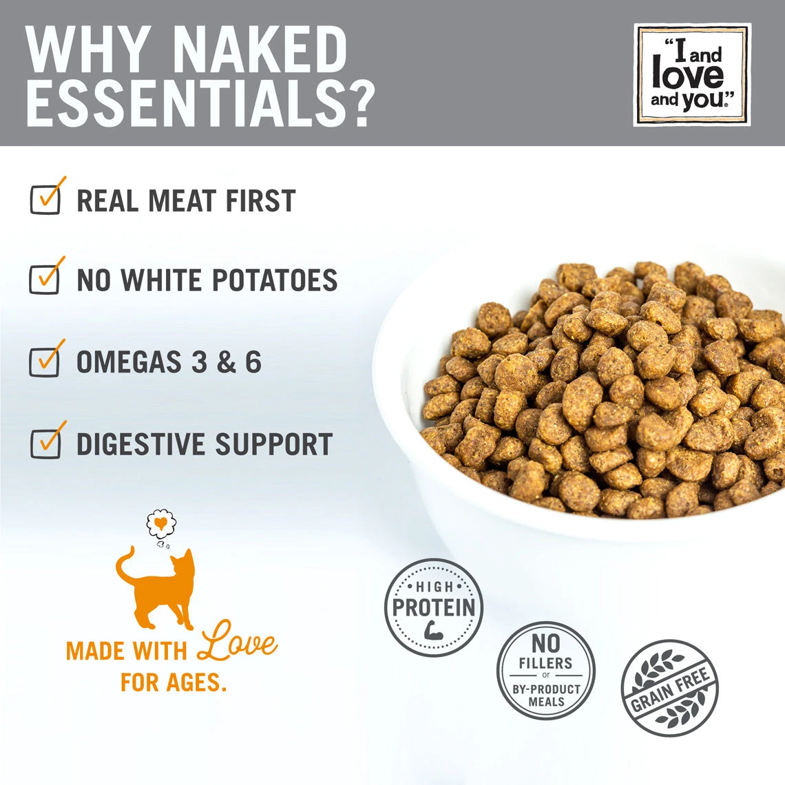 I And Love And You Naked Essentials Dry Cat Food 3 I And Love And You Naked Essentials Dry Cat Food - Image 3