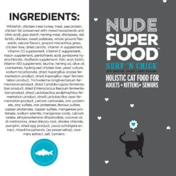 I And Love And You Nude Food Dry Cat Food -Cat And Dog Pet Supply Store IandloveandyouNudeFoodSurfChickCatFoodIngredients