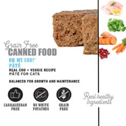 I And Love And You Pate Canned Cat Food 26 I And Love And You Pate Canned Cat Food -Cat And Dog Pet Supply Store IandloveandyouOhMyCodPateCatFoodCanProductFactsv2