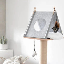 Beonebreed Cat Katt3 Evo Natural Cat Tree -Cat And Dog Pet Supply Store Katt3EVO 30 tipi