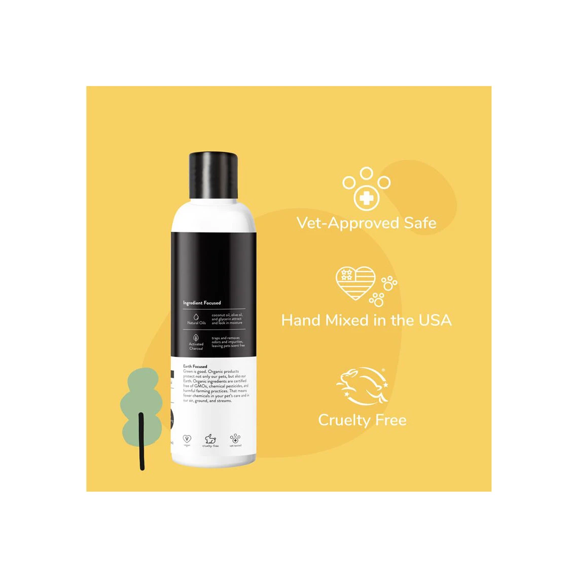 Kin + Kind Skunk Odor Eliminator Shampoo For Dogs 3 Kin + Kind Skunk Odor Eliminator Shampoo For Dogs - Image 3