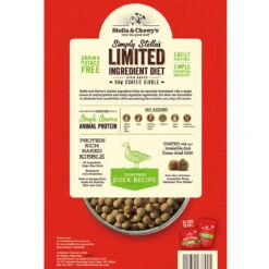 Stella & Chewy's Simply Stella Limited Ingredient Dry Food For Dogs 13 Stella & Chewy's Simply Stella Limited Ingredient Dry Food For Dogs -Cat And Dog Pet Supply Store LID DUCK 3 5lb Back