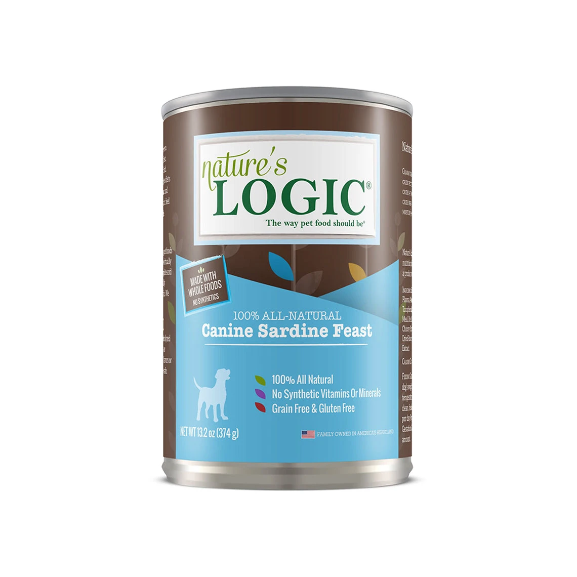 Nature's Logic Canine Sardine Feast 13.2 Oz Canned Wet Food For Dogs 1 Nature's Logic Canine Sardine Feast 13.2 Oz Canned Wet Food For Dogs