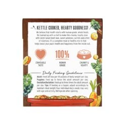 The Honest Kitchen One Pot Stew Dog Wet Food -Cat And Dog Pet Supply Store OnePotStewRoastedBeefStewwithKale SweetPotatoes Carrots10.5ozCartonBack