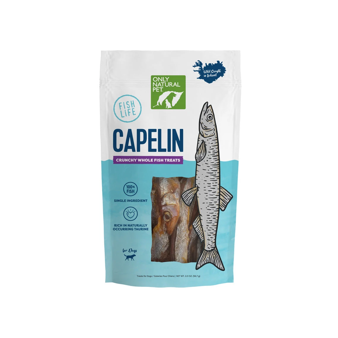 Only Natural Pet Capelin Crunchy Wild Caught Whole Fish Single Ingredient Dog Treats 1 Only Natural Pet Capelin Crunchy Wild Caught Whole Fish Single Ingredient Dog Treats