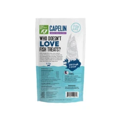 Only Natural Pet Capelin Crunchy Wild Caught Whole Fish Single Ingredient Dog Treats 9 Only Natural Pet Capelin Crunchy Wild Caught Whole Fish Single Ingredient Dog Treats -Cat And Dog Pet Supply Store OnlyNaturalPetCapelinDogTreatsBagBack