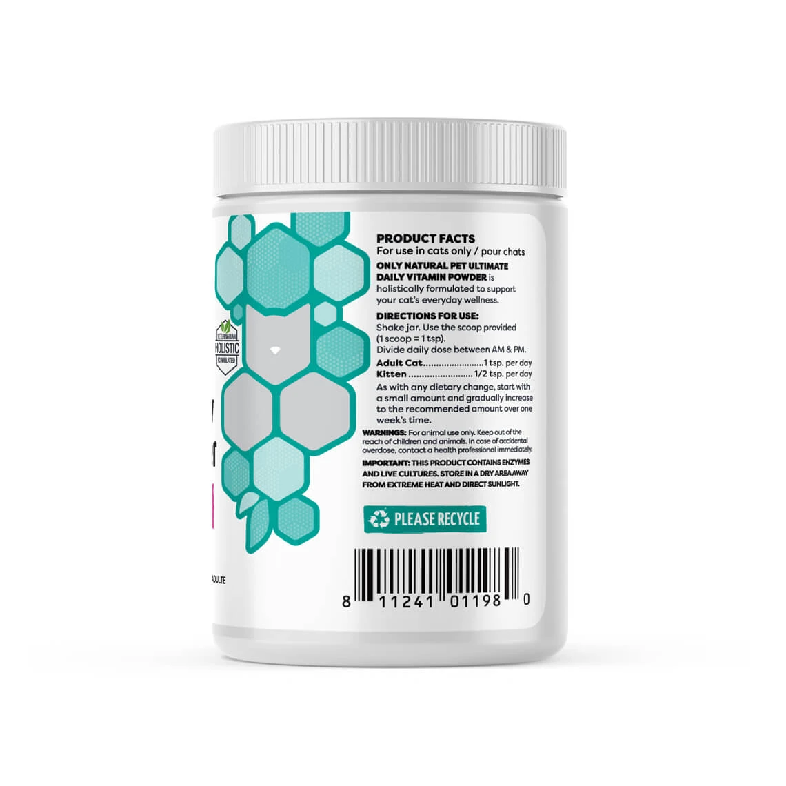 Only Natural Pet Ultimate Daily Vitamins Plus Feline 7 Only Natural Pet Ultimate Daily Vitamins Plus Feline - Image 7