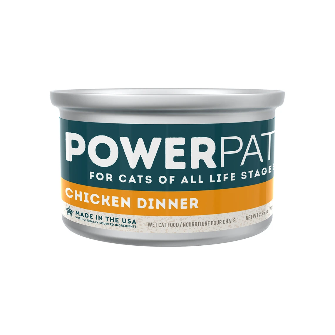 Only Natural Pet PowerPate Grain-Free Chicken Dinner Wet Cat Food 1 Only Natural Pet PowerPate Grain-Free Chicken Dinner Wet Cat Food