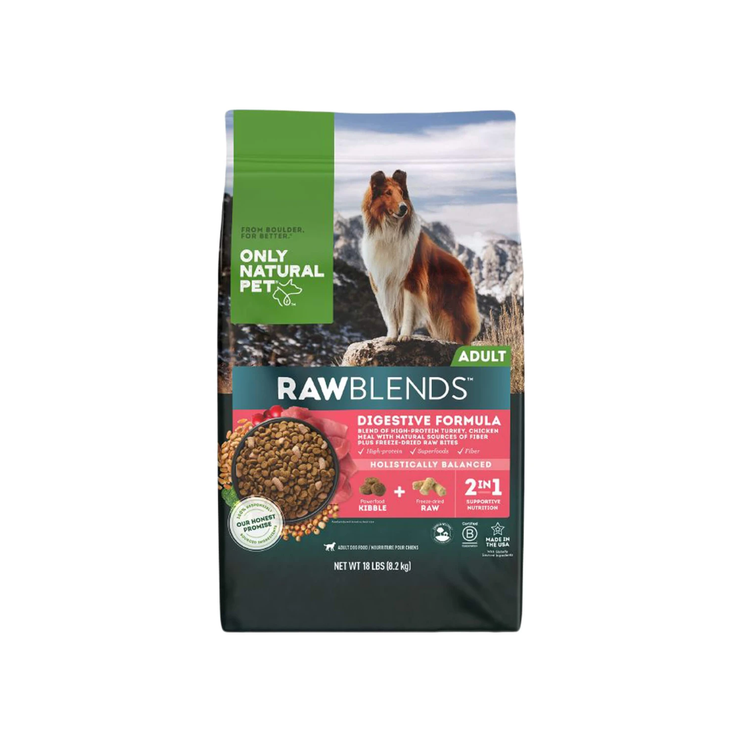 Only Natural Pet Raw Blends Digestive Care Dog Food For Sensitive Stomachs 2 Only Natural Pet Raw Blends Digestive Care Dog Food For Sensitive Stomachs - Image 2