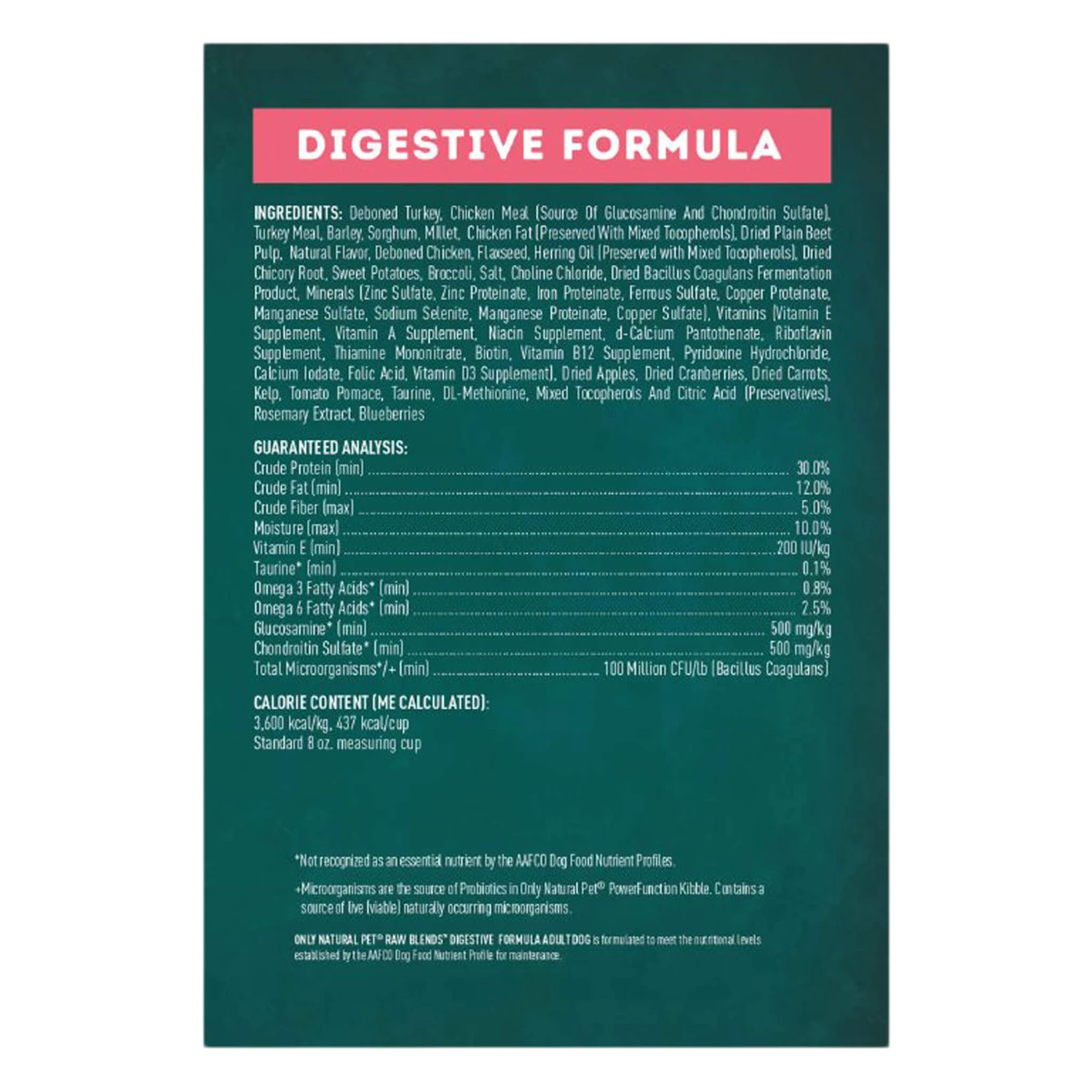 Only Natural Pet Raw Blends Digestive Care Dog Food For Sensitive Stomachs 4 Only Natural Pet Raw Blends Digestive Care Dog Food For Sensitive Stomachs - Image 4