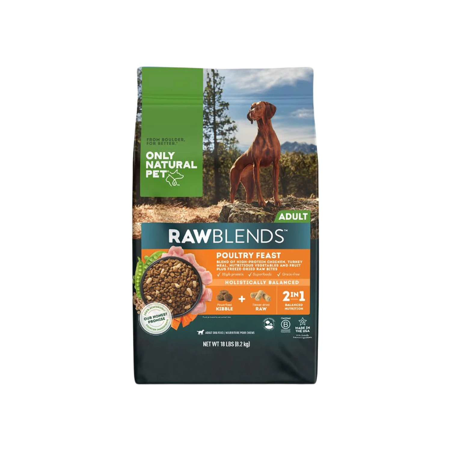 Only Natural Pet Raw Blends Chicken And Poultry Feast Raw Grain Free Dog Food 2 Only Natural Pet Raw Blends Chicken And Poultry Feast Raw Grain Free Dog Food - Image 2