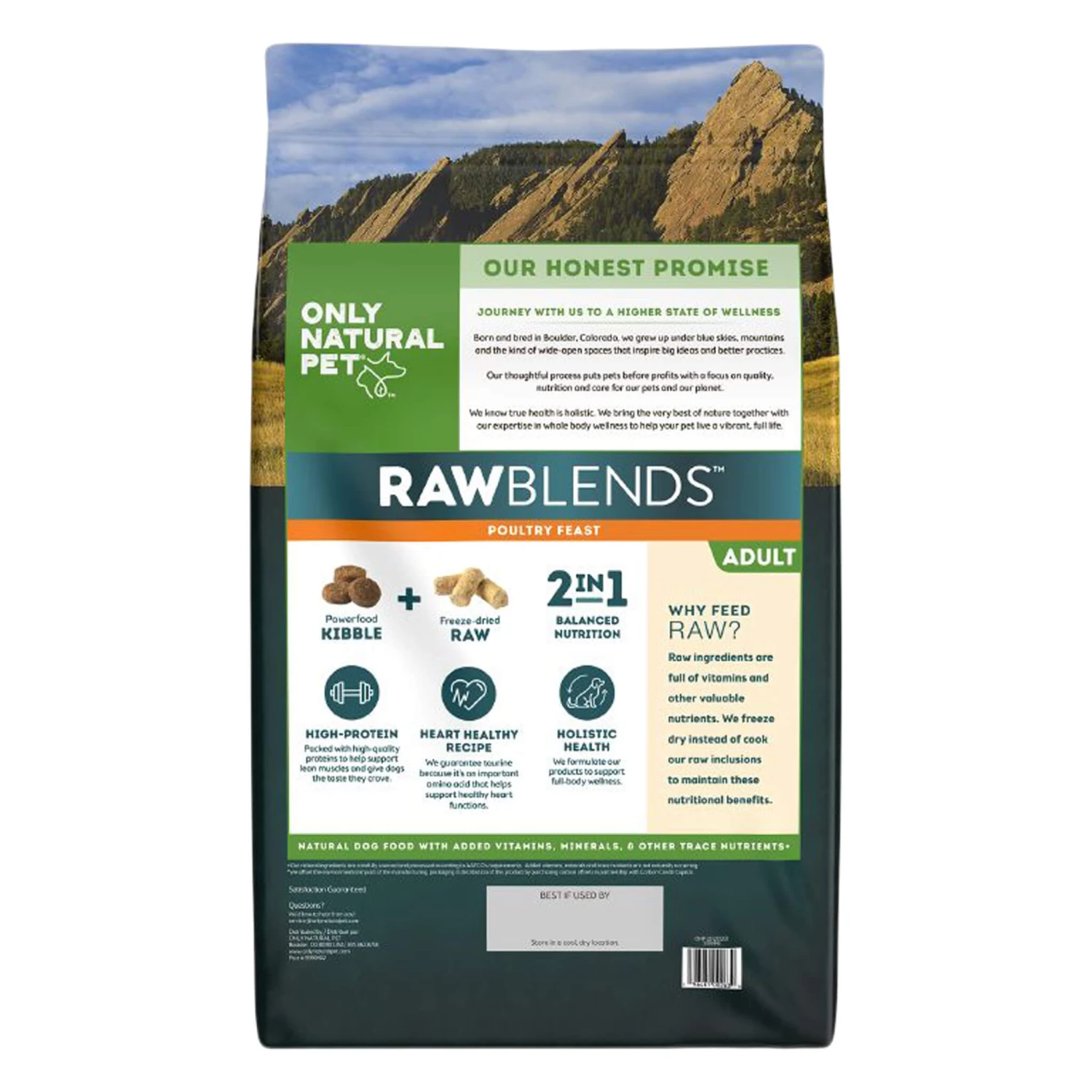 Only Natural Pet Raw Blends Chicken And Poultry Feast Raw Grain Free Dog Food 6 Only Natural Pet Raw Blends Chicken And Poultry Feast Raw Grain Free Dog Food - Image 6
