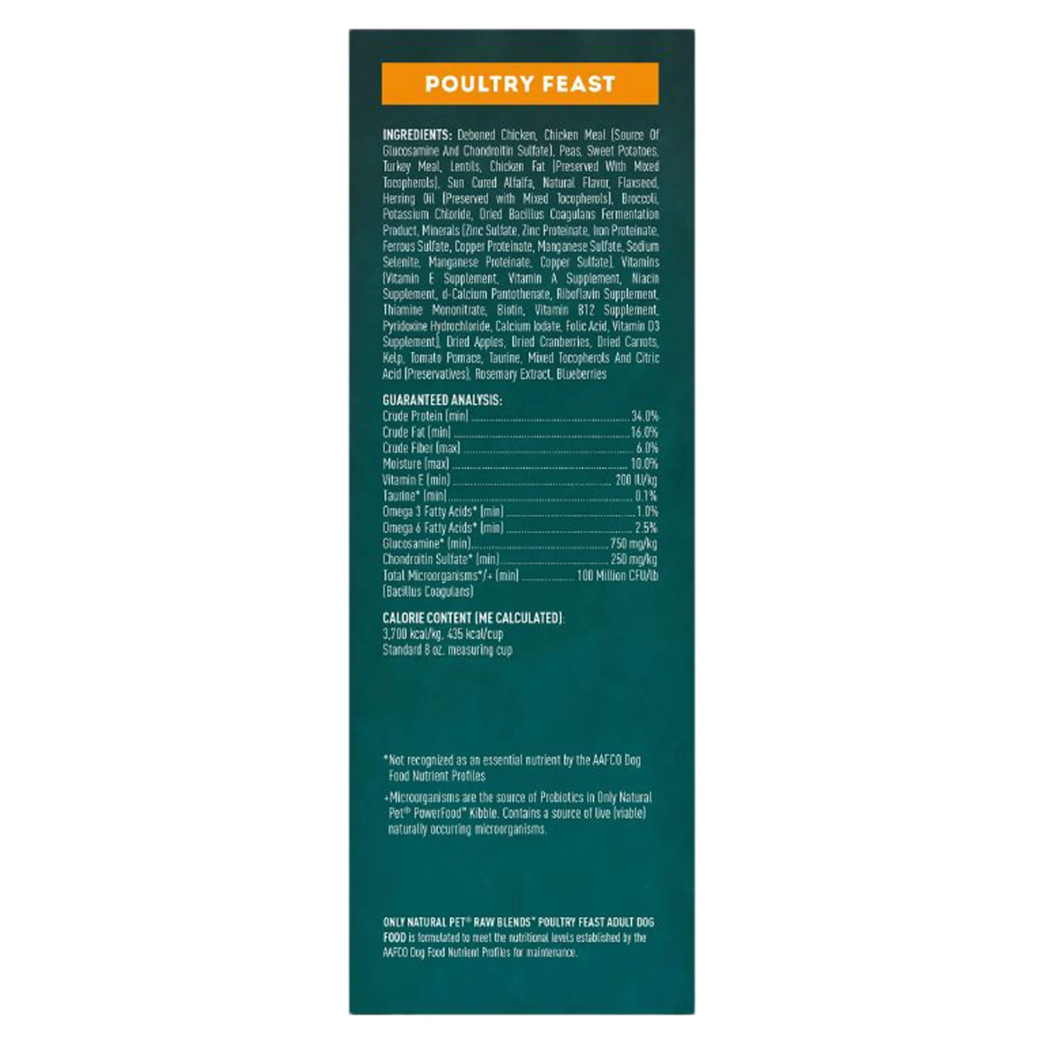 Only Natural Pet Raw Blends Chicken And Poultry Feast Raw Grain Free Dog Food 5 Only Natural Pet Raw Blends Chicken And Poultry Feast Raw Grain Free Dog Food - Image 5