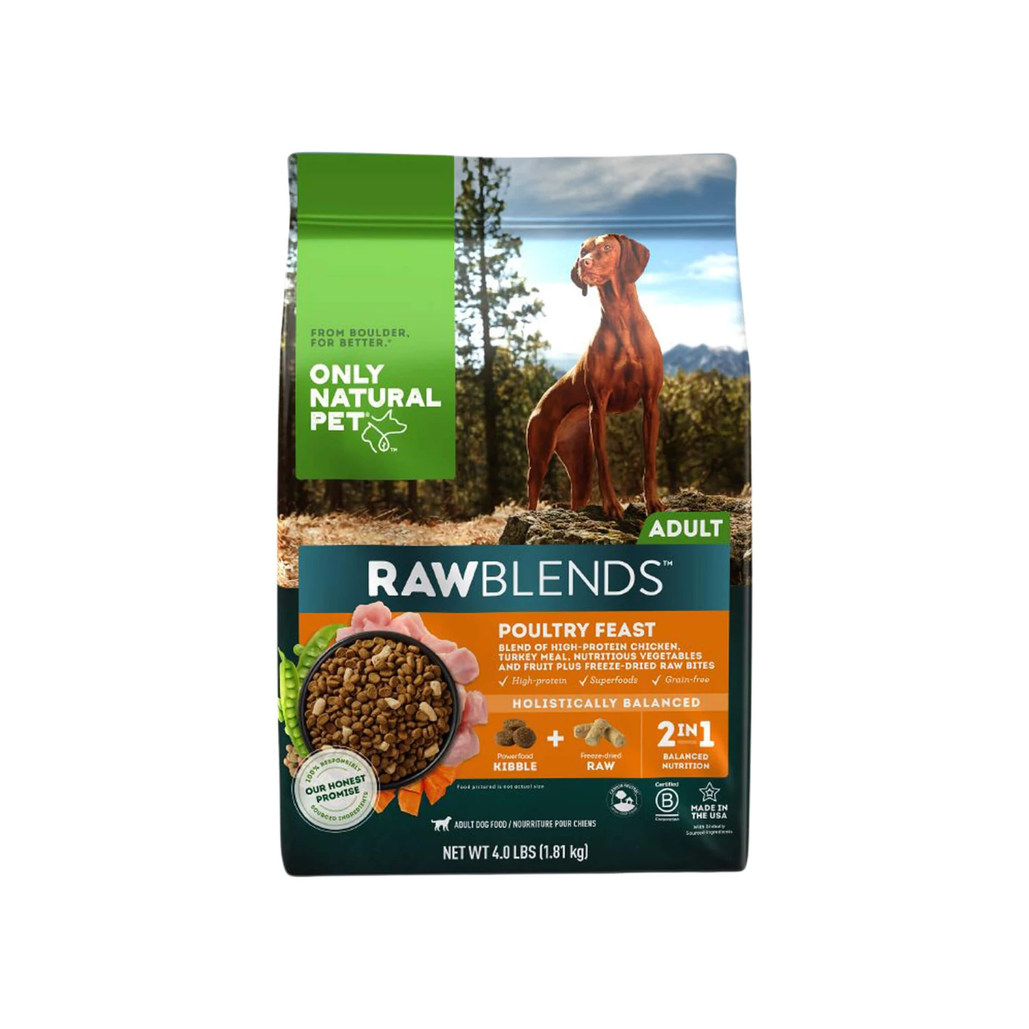 Only Natural Pet Raw Blends Chicken And Poultry Feast Raw Grain Free Dog Food 1 Only Natural Pet Raw Blends Chicken And Poultry Feast Raw Grain Free Dog Food