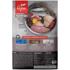 Orijen Grain-Free Dry Dog Food -Cat And Dog Pet Supply Store OrijenGrainFreeDryDogFoodFit TrimBackofBag