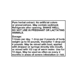 Only Natural Pet Para-Gone Herbal Formula -Cat And Dog Pet Supply Store Para Gone Dosage