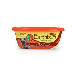 Earthborn Holistic Moist Grain-Free Stew Wet Dog Food 12 Earthborn Holistic Moist Grain-Free Stew Wet Dog Food -Cat And Dog Pet Supply Store Peppers Pot Roast 9oz FRONT
