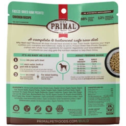 Primal Pet Foods Pronto Freeze-Dried Raw Dog Food -Cat And Dog Pet Supply Store PrimalPetFoodsProntoFreezeDriedRawDogFoodChicken25ozBackofBag