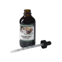 Only Natural Pet Respiratory Support Herbal Formula -Cat And Dog Pet Supply Store Respiratory Support 4 oz w Dropper