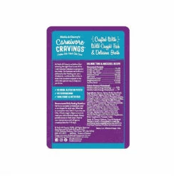 Stella & Chewy's Carnivore Cravings Wet Cat Food Case Of 24 19 Stella & Chewy's Carnivore Cravings Wet Cat Food Case Of 24 -Cat And Dog Pet Supply Store S C CarnivoreCravings SalmonTunaMackerel Back