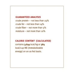 Sojos Complete Grain-Free Dog Food Mix -Cat And Dog Pet Supply Store SojosCompleteGrainFreeDogFoodMixLambGuaranteedAnalysis