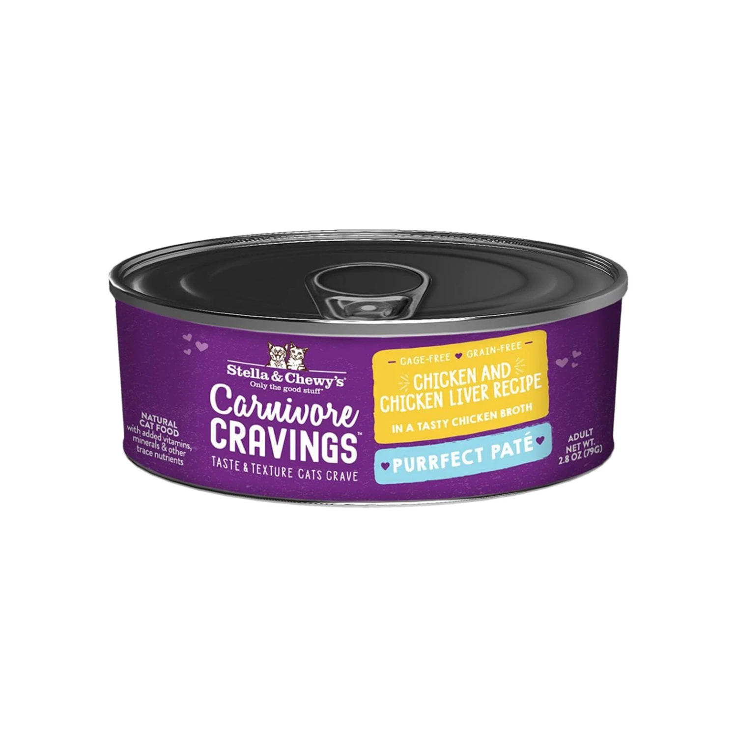 Stella & Chewy's Carnivore Cravings Purrfect Pate Chicken & Chicken Liver Wet Cat Food 1 Stella & Chewy's Carnivore Cravings Purrfect Pate Chicken & Chicken Liver Wet Cat Food
