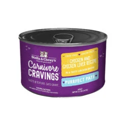 Stella & Chewy's Carnivore Cravings Purrfect Pate Chicken & Chicken Liver Wet Cat Food 6 Stella & Chewy's Carnivore Cravings Purrfect Pate Chicken & Chicken Liver Wet Cat Food -Cat And Dog Pet Supply Store Stella Chewy sCarnCravPurrPateChicken ChickenLiver5.2ozCan