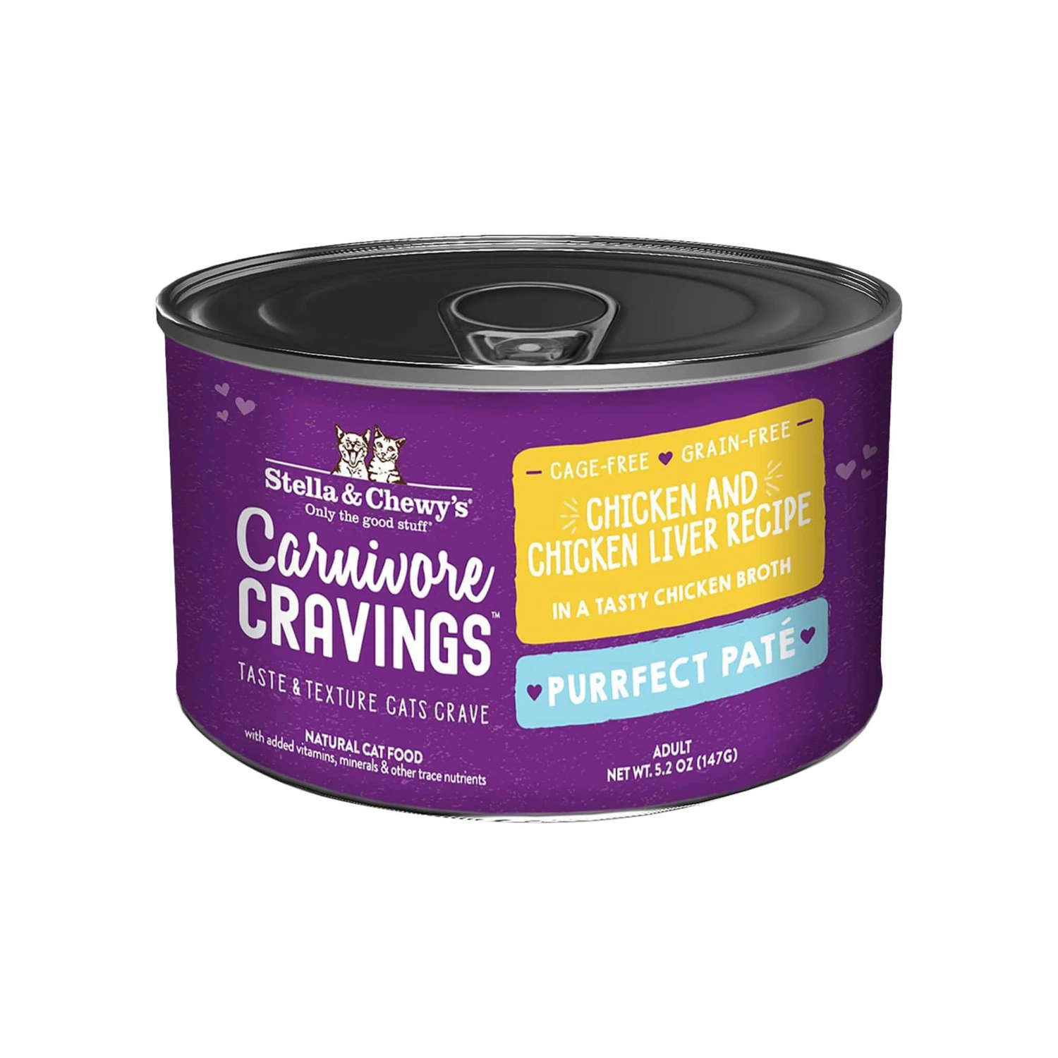 Stella & Chewy's Carnivore Cravings Purrfect Pate Chicken & Chicken Liver Wet Cat Food 3 Stella & Chewy's Carnivore Cravings Purrfect Pate Chicken & Chicken Liver Wet Cat Food - Image 3