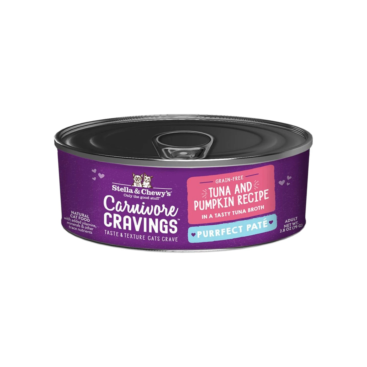 Stella & Chewy's Carnivore Cravings Purrfect Pate Tuna & Pumpkin Wet Cat Food 1 Stella & Chewy's Carnivore Cravings Purrfect Pate Tuna & Pumpkin Wet Cat Food