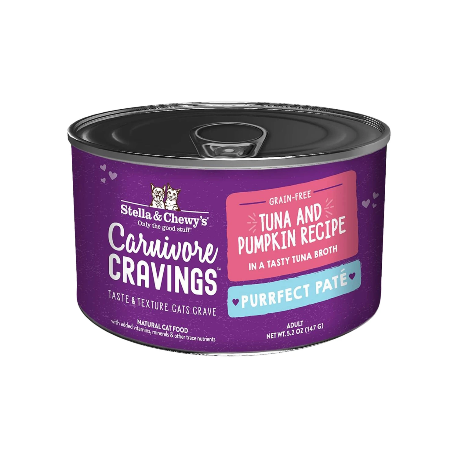 Stella & Chewy's Carnivore Cravings Purrfect Pate Tuna & Pumpkin Wet Cat Food 3 Stella & Chewy's Carnivore Cravings Purrfect Pate Tuna & Pumpkin Wet Cat Food - Image 3