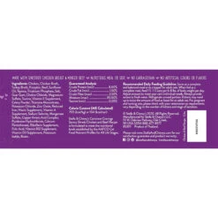 Stella & Chewy's Carnivore Cravings Savory Shreds Chicken & Beef Wet Cat Food -Cat And Dog Pet Supply Store Stella Chewy sCarnCravSavoryShredsChicken Beef5.2ozIngredients