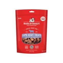 Stella & Chewy's Freeze-Dried Raw Single Ingredient Treats -Cat And Dog Pet Supply Store Stella Chewy sFreeze DriedRawSingleIngredientTreatsLambHeart