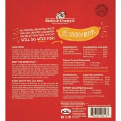 Stella & Chewy's Wild Weenies Raw Freeze-Dried Dog Treats 29 Stella & Chewy's Wild Weenies Raw Freeze-Dried Dog Treats -Cat And Dog Pet Supply Store Stella Chewy sWildWeeniesRawFreeze DriedDogTreatsChickenRecipeBackofBag d6405d19 99f3 4d16 ae2d 42c9d97ae527
