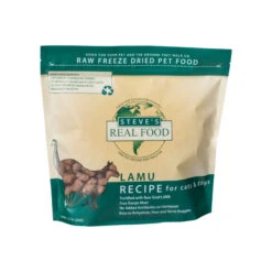 Steve's Real Food Freeze Dried Nuggets For Dogs And Cats -Cat And Dog Pet Supply Store Steves Real Food Freeze dried lamu 1