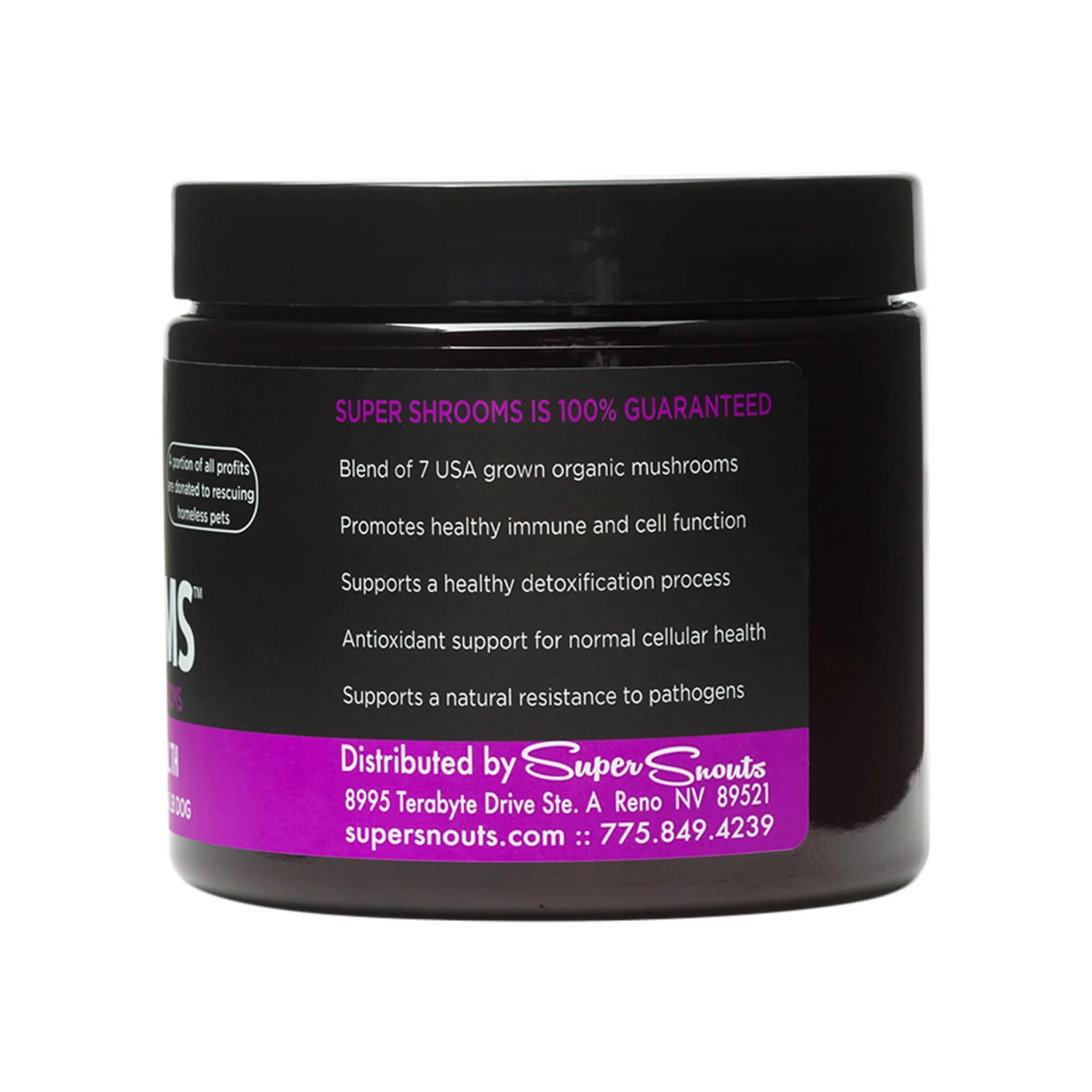 Super Snouts Super Shrooms Medicinal Mushroom Immune Support For Dogs & Cats 4 Super Snouts Super Shrooms Medicinal Mushroom Immune Support For Dogs & Cats - Image 4