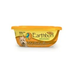 Earthborn Holistic Moist Grain-Free Stew Wet Dog Food 14 Earthborn Holistic Moist Grain-Free Stew Wet Dog Food -Cat And Dog Pet Supply Store Tobys Turkey Dinner 9oz FRONT