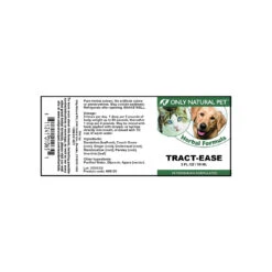 Only Natural Pet Tract-Ease Herbal Formula -Cat And Dog Pet Supply Store Tract Ease 2oz LBLCPY 11 20 15