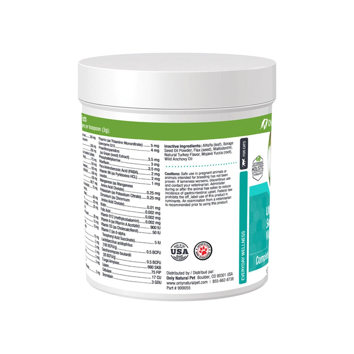 Only Natural Pet Ultimate Daily Vitamins Plus Feline 2 Only Natural Pet Ultimate Daily Vitamins Plus Feline - Image 2