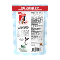 Weruva Dogs In The Kitchen Wet Dog Food -Cat And Dog Pet Supply Store WeruvaDogsintheKitchenWetDogFoodTheDoubleDipwithBeef WildCaughtSalmonAuJusBackofBag