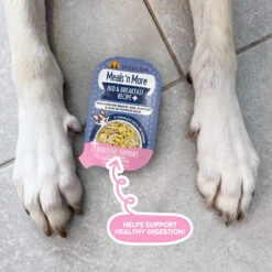 Weruva Meals 'n More Digestion Support Wet Dog Food -Cat And Dog Pet Supply Store WeruvaMeals nMoreDigestionSupportWetDogFoodBed BreakfastLifestyle